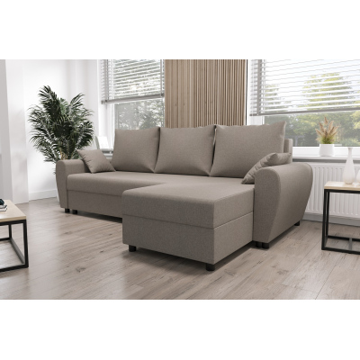 Elegante Couchgarnitur FLORIANA – hellgrau