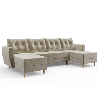 U-förmige Couchgarnitur PIVEK – Beige