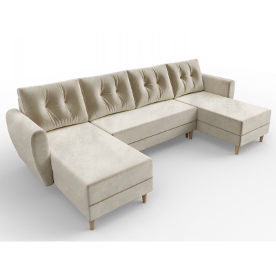 U-förmige Couchgarnitur PIVEK – Beige