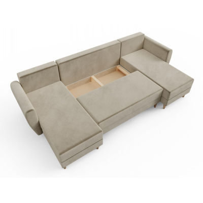 U-förmige Couchgarnitur PIVEK – Beige