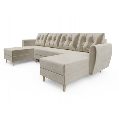 U-förmige Couchgarnitur PIVEK – Beige