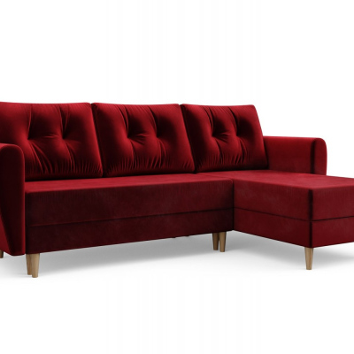 Rotes Ecksofa PIVEK