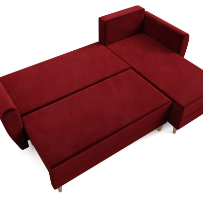 Rotes Ecksofa PIVEK