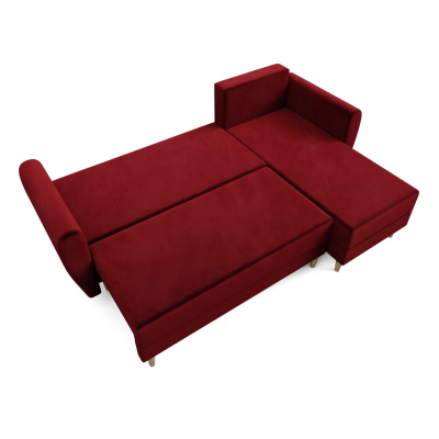 Rotes Ecksofa PIVEK