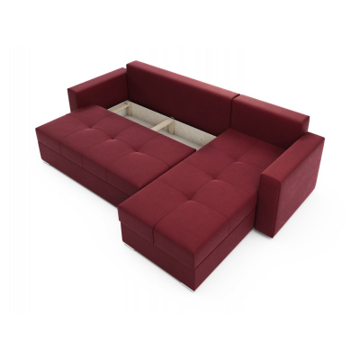 Rotes Ecksofa KABARO