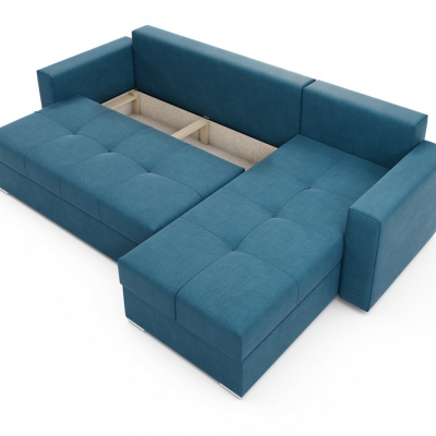 Blaues Ecksofa KABARO