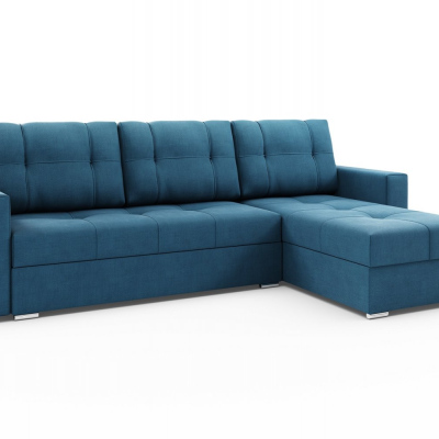 Blaues Ecksofa KABARO