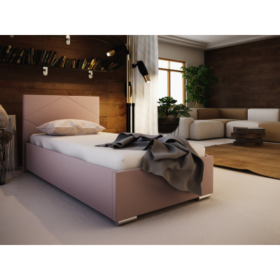 Einzelbett 90x200 FLEK 5 – rosa