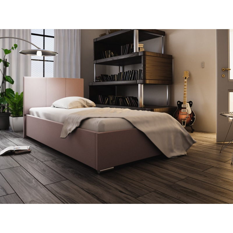 Einzelbett 90x200 FLEK 6 – rosa