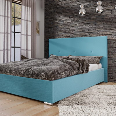 Doppelbett 160x200 FLEK 2 – blau