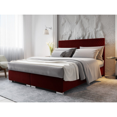 Doppelbett 140x200 HENIO – rot