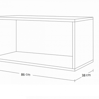 Modernes Wohnzimmer-Komplettset BRADT 6 – weiß