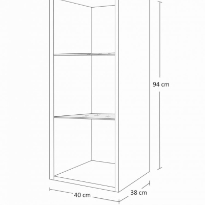 Modernes Wohnzimmer-Komplettset BRADT 10 – weiß