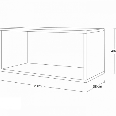 Modernes Wohnzimmer-Komplettset BRADT 11 – weiß