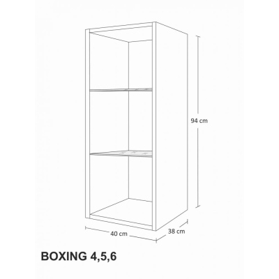 Modernes Wohnzimmer-Komplettset BRADT 11 – schwarz