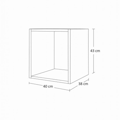 Modernes Wohnzimmer-Komplettset BRADT 16 – schwarz