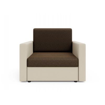 Modernes Schlafsofa ARIA 80 – beige / braun