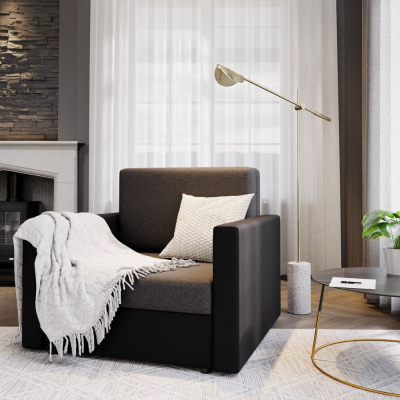 Modernes Schlafsofa ARIA 80 – dunkelgrau