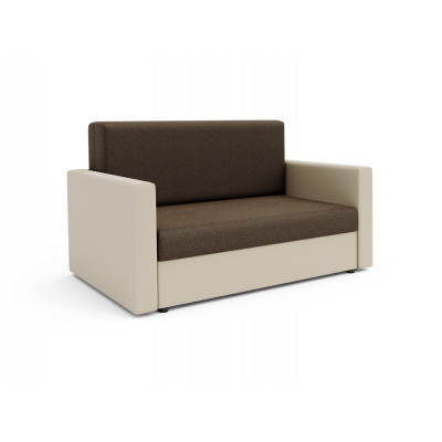 Modernes Schlafsofa ARIA 120 – beige / braun