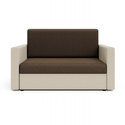 Modernes Schlafsofa ARIA 120 – beige / braun