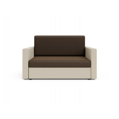 Modernes Schlafsofa ARIA 120 – beige / braun