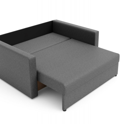 Modernes Schlafsofa mit London-Muster ARIA 120 – grau