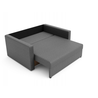 Modernes Schlafsofa mit London-Muster ARIA 120 – grau