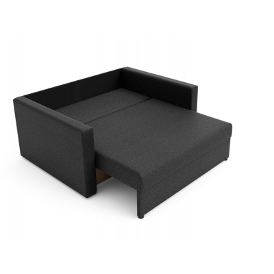 Modernes Schlafsofa mit Muster ARIA 120 – dunkelgrau