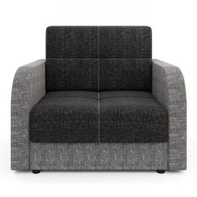 Multifunktionales Modesofa ARIA 1 – schwarz 2 / grau 2