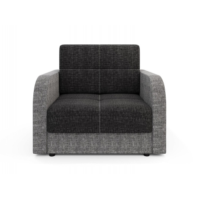 Multifunktionales Modesofa ARIA 1 – schwarz 2 / grau 2