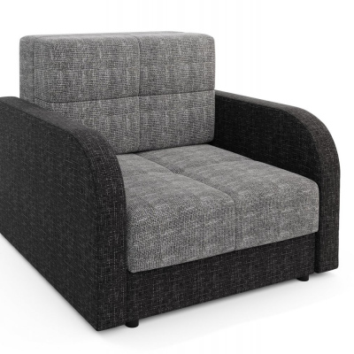 Multifunktionales Modesofa ARIA 1 – grau 1 / schwarz 1