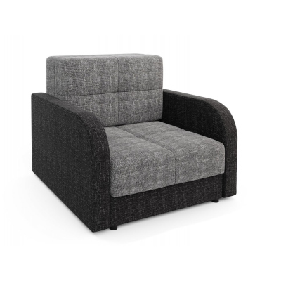 Multifunktionales Modesofa ARIA 1 – grau 1 / schwarz 1