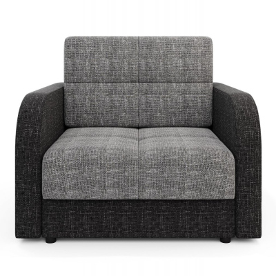 Multifunktionales Modesofa ARIA 1 – grau 1 / schwarz 1