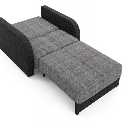 Multifunktionales Modesofa ARIA 1 – grau 1 / schwarz 1