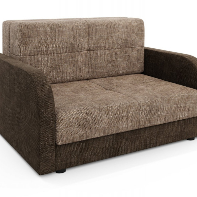 Multifunktionales zweisitziges Modesofa ARIA 2 – braun