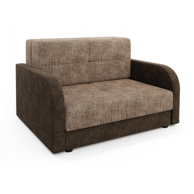 Multifunktionales zweisitziges Modesofa ARIA 2 – braun