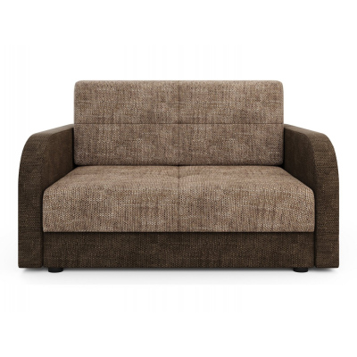 Multifunktionales zweisitziges Modesofa ARIA 2 – braun