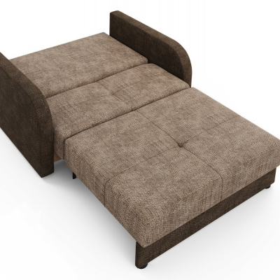 Multifunktionales zweisitziges Modesofa ARIA 2 – braun