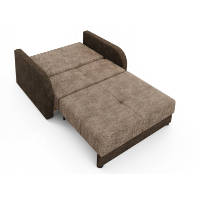 Multifunktionales zweisitziges Modesofa ARIA 2 – braun