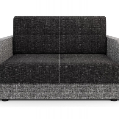 Multifunktionales zweisitziges Modesofa ARIA 2 – schwarz 2 / grau 2