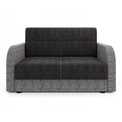 Multifunktionales zweisitziges Modesofa ARIA 2 – schwarz 2 / grau 2