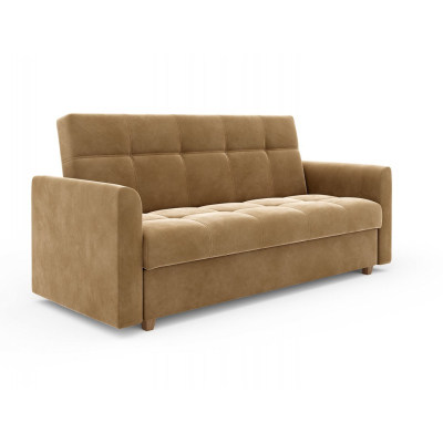 Sofa mit Stauraum LARSEN – dunkelbeige