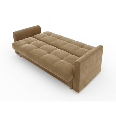 Sofa mit Stauraum LARSEN – dunkelbeige