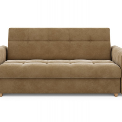 Sofa mit Stauraum LARSEN – dunkelbeige