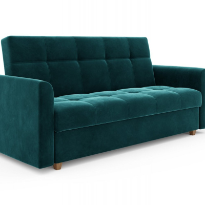 Sofa mit Stauraum LARSEN – blau