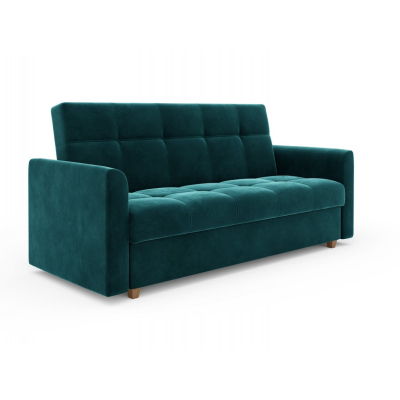 Sofa mit Stauraum LARSEN – blau