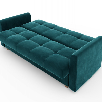 Sofa mit Stauraum LARSEN – blau