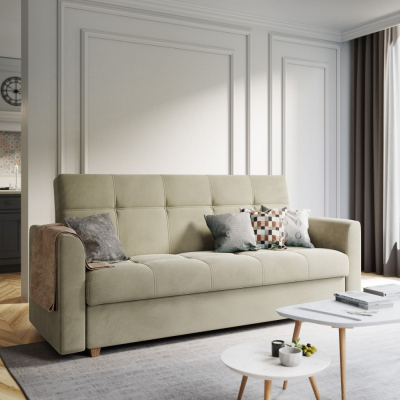 Sofa mit Stauraum LARSEN – beige