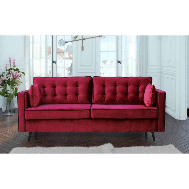 Rotes Sofa BECKY