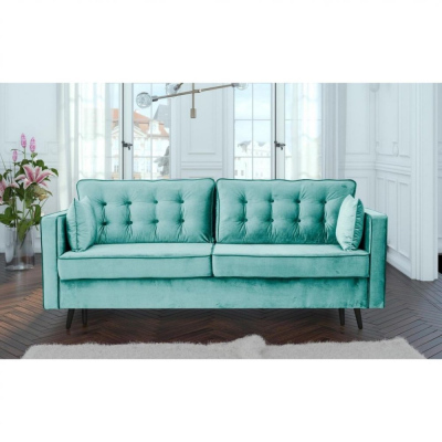 Grünes Sofa BECKY